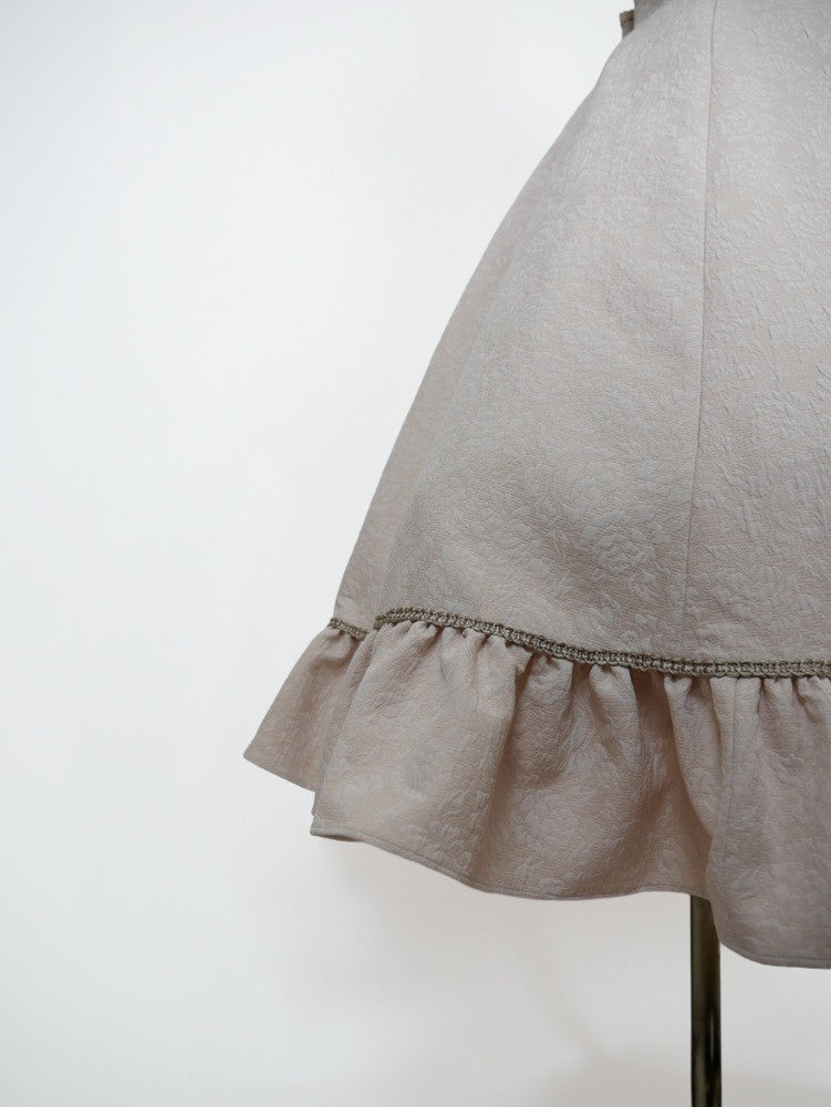 【Victorian maiden】ヴィクトリアンメイデン　　マトラッセローズハイウエストスカート　カメオローズ/ローズレッド/ダークネイビー