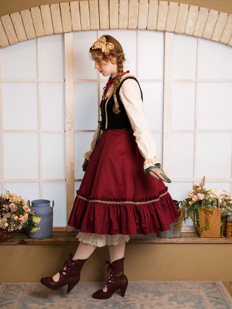 [Jeune fille victorienne] Jeune fille victorienne★J'accepte maintenant les réservations★ Coiffe en dentelle Gupeel
