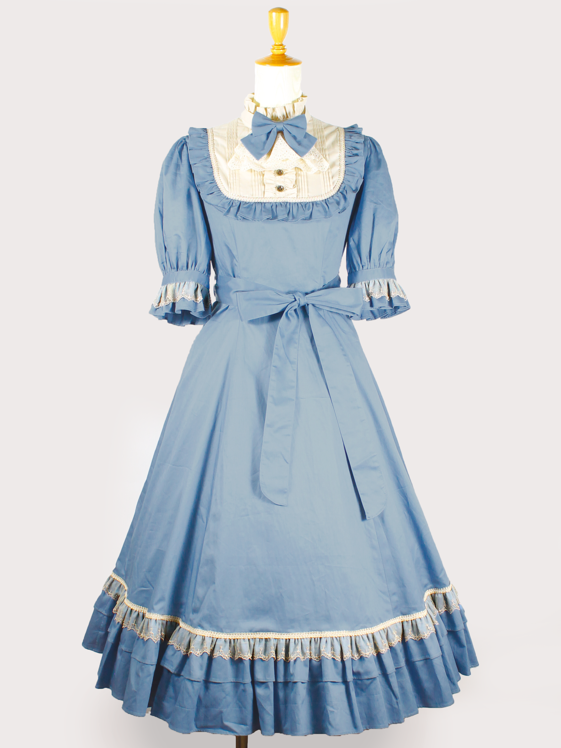 【Victorian maiden】ヴィクトリアンメイデン　V m A l i c e ク ラ シ カ ル ド ー ル ハ ー フ ス リ ー ブ ロ ン グ ド レ ス ～ F o r W o n d e r T i m e ～　