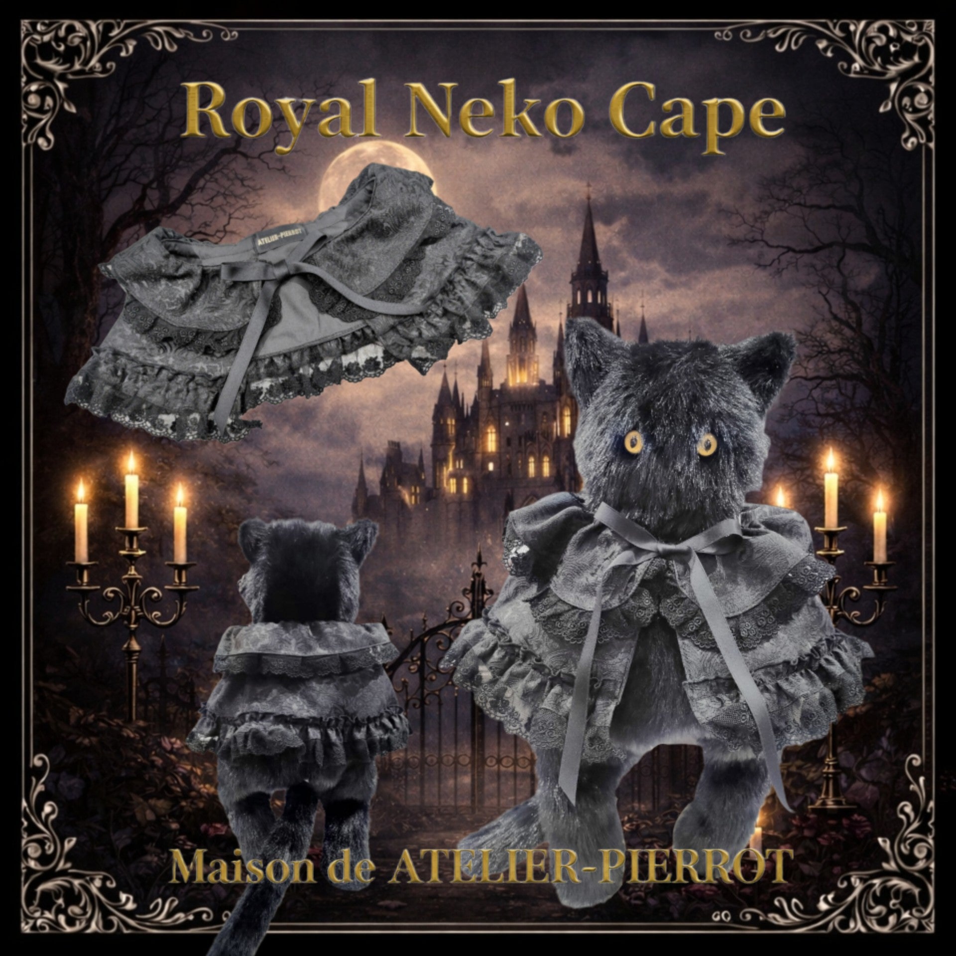 【ATELIER PIERROT】Royal Neko Cape