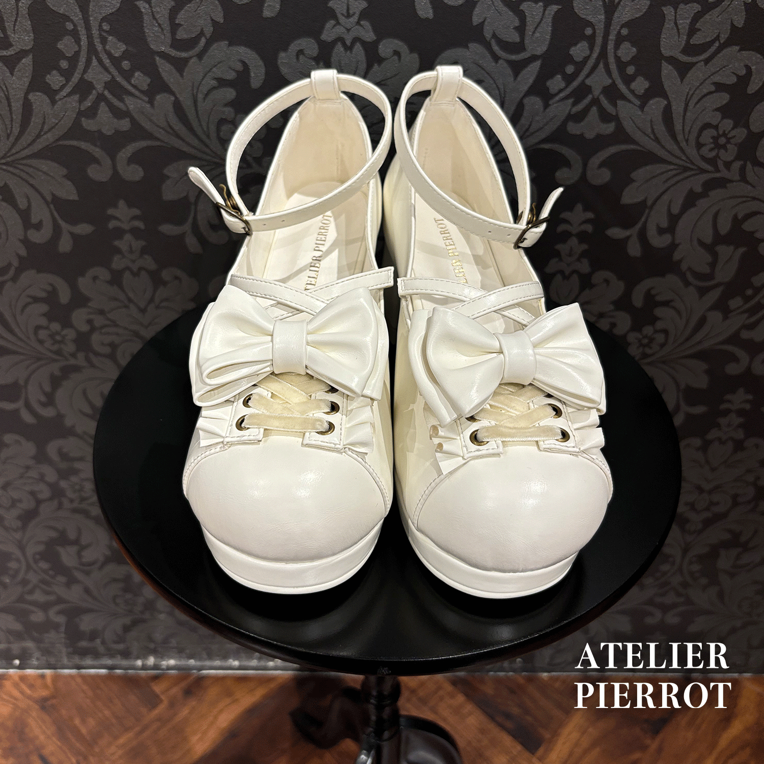 【ATELIER PIERROT】Enchanted Corset Pumps White/Bordeaux/Black S/M/L/XL  ★Released mid- to late April★