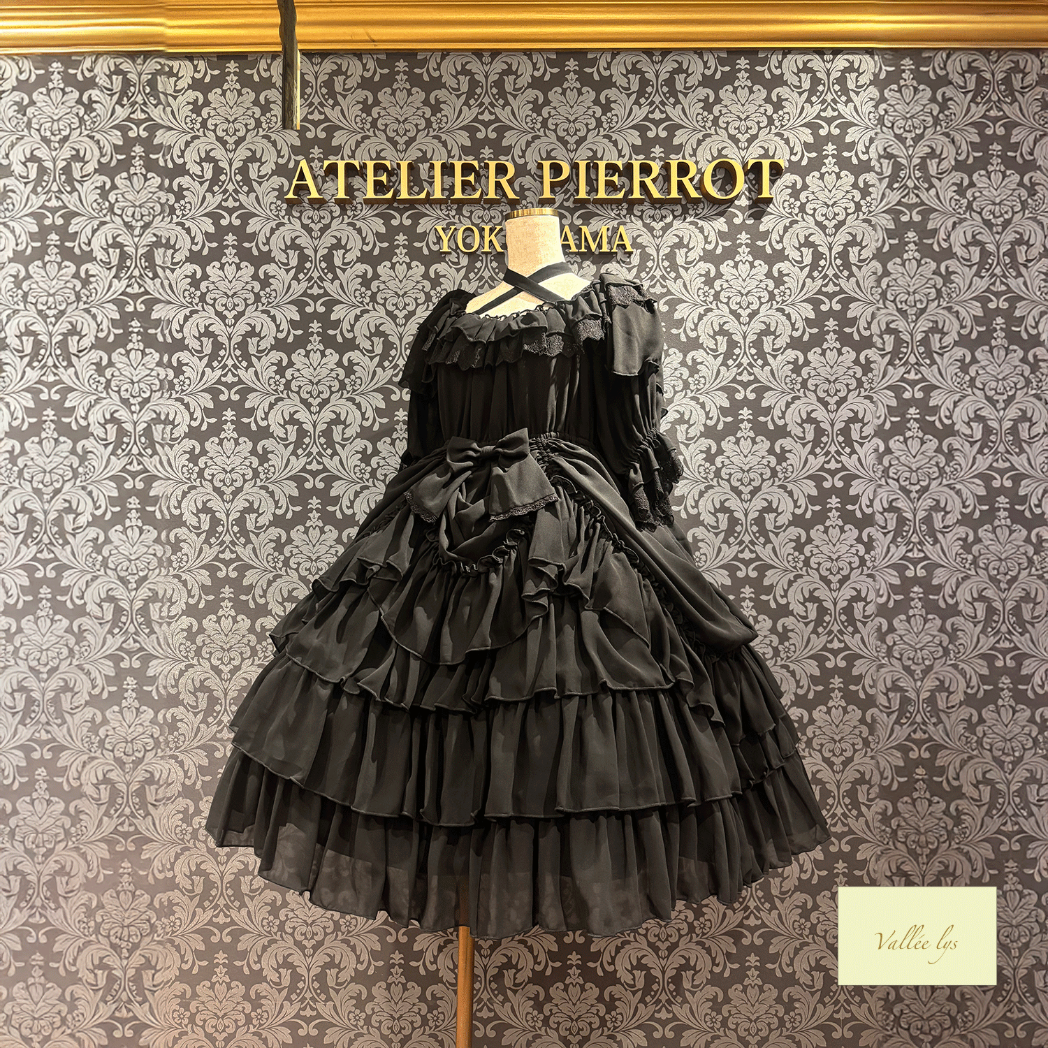 [Vallee Lys] Vallelis祝福的面纱礼服白色/波尔多/紫色/海军/黑色