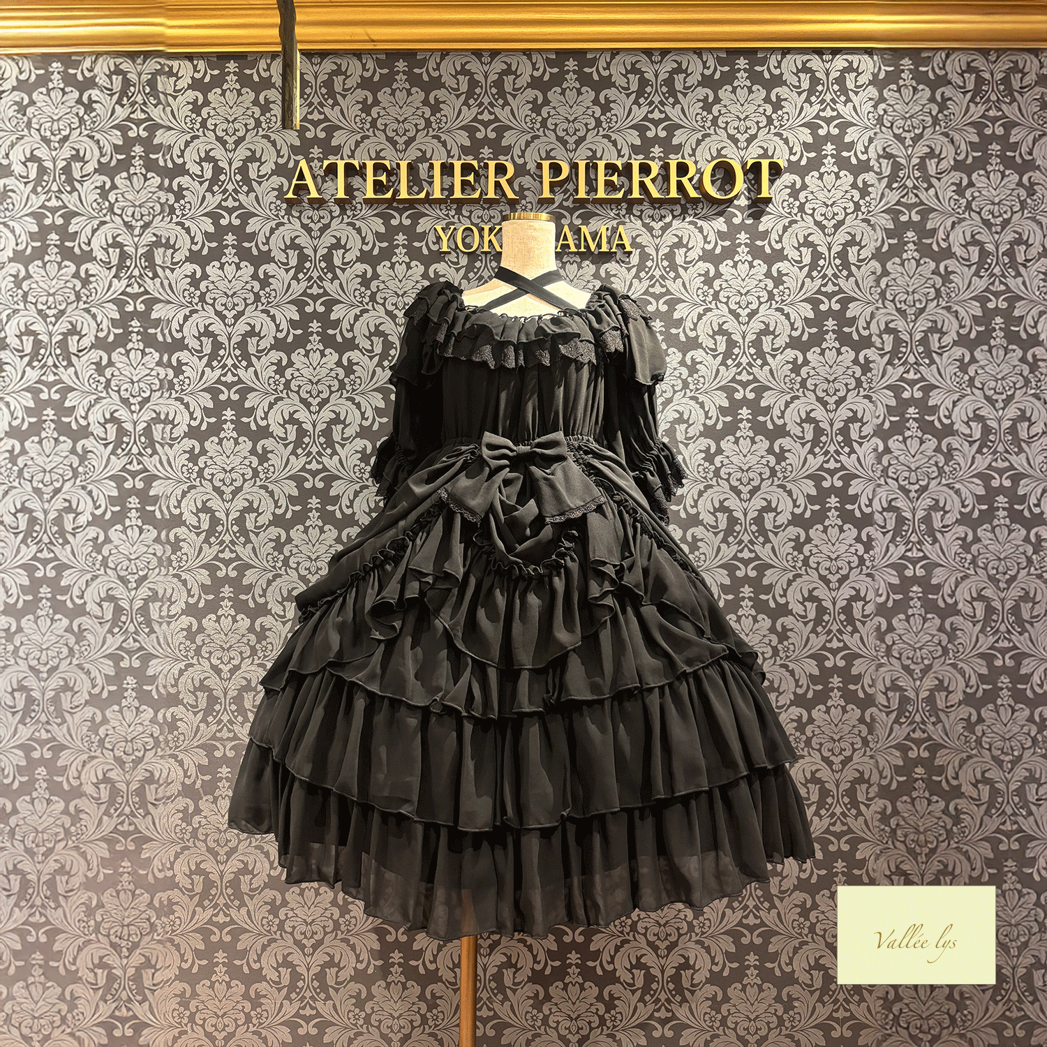 [Vallee Lys] Vallelis祝福的面纱礼服白色/波尔多/紫色/海军/黑色