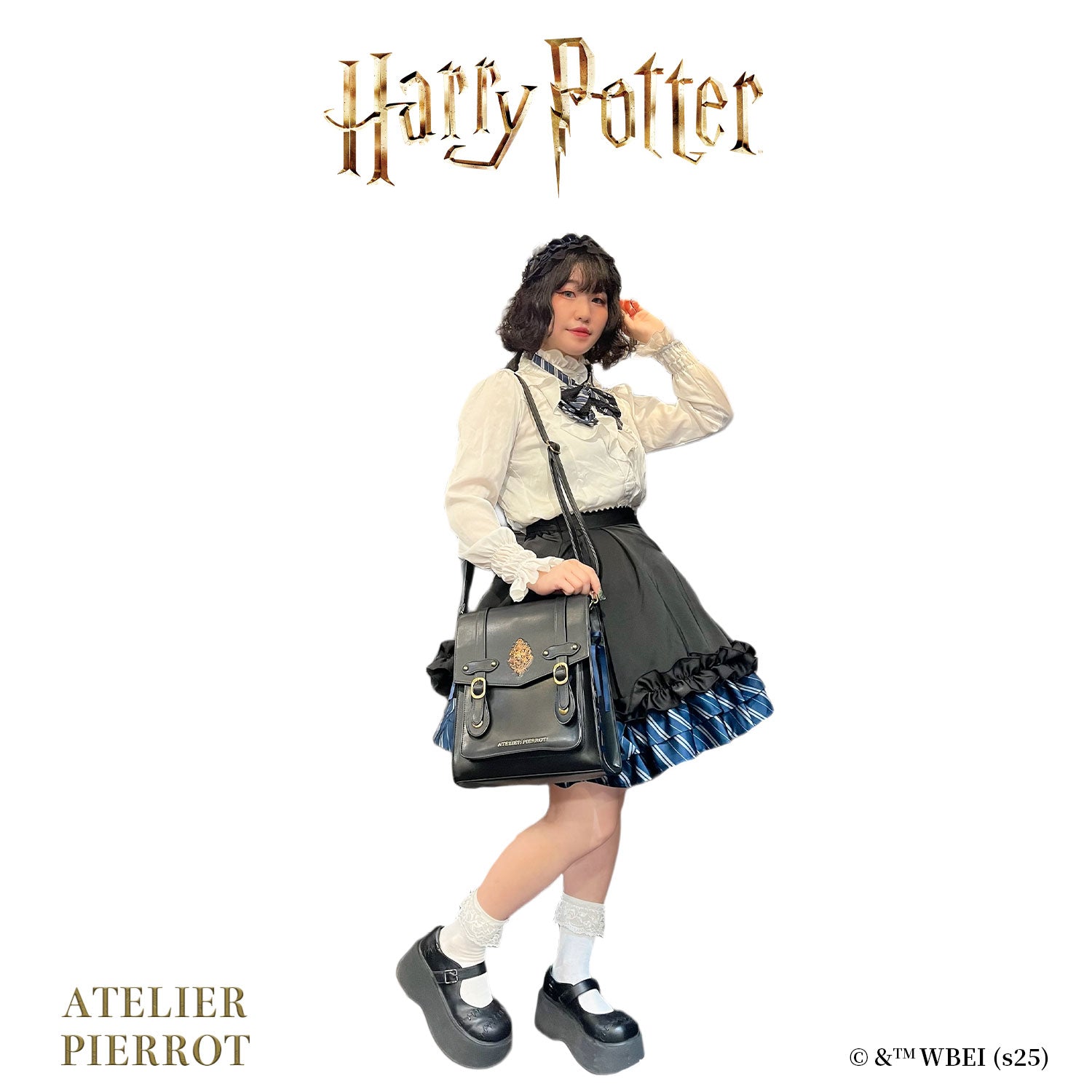 【ATELIER PIERROT] Harry Potter/ lace-up satchel bag  ★Released from late October to early November★