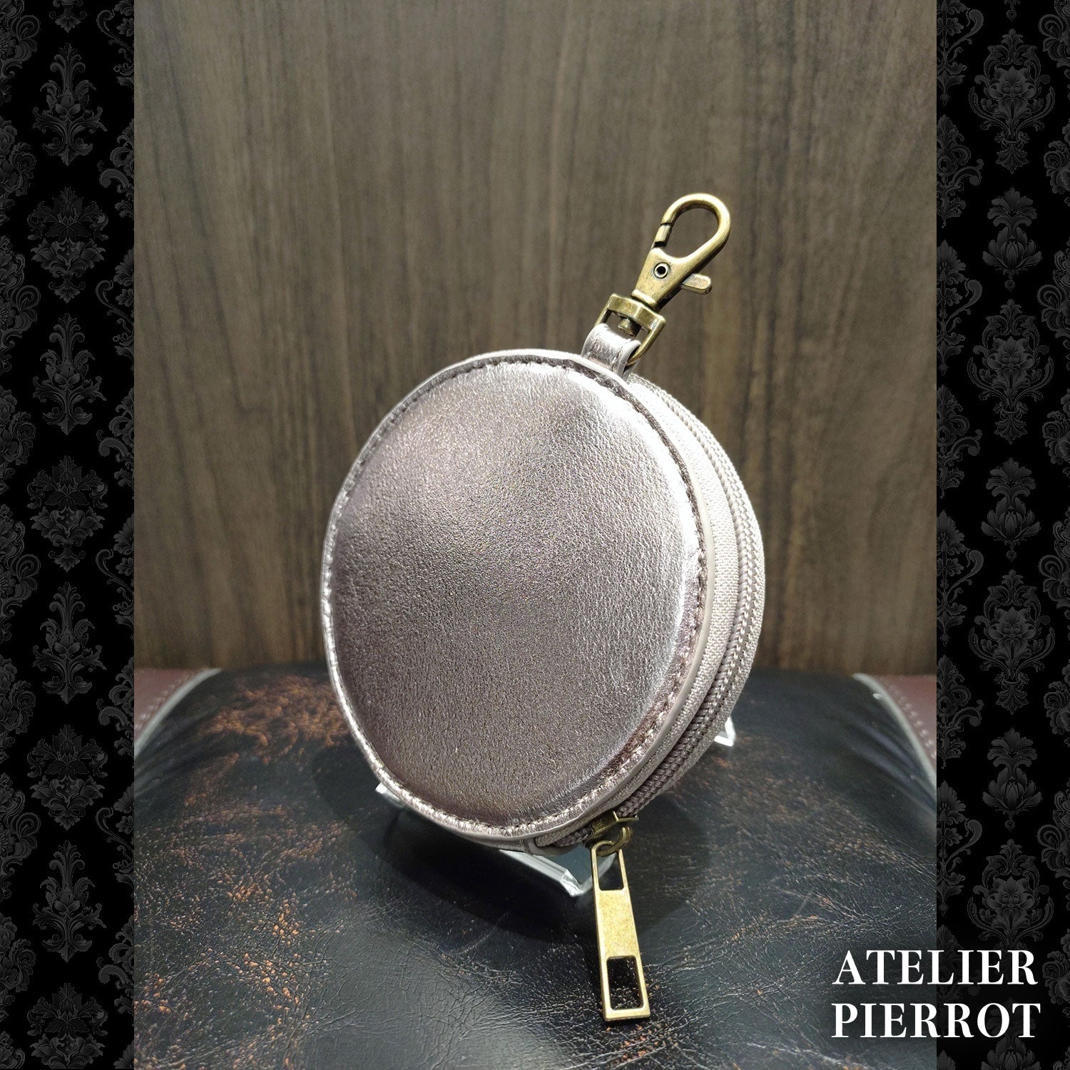 【ATELIER PIERROT】   ★예약 접수 중★ Pochette a la carte Coin Purse ~Clock~-Gothic Lolita Coin Purse- 신색 실버/브론즈/Black