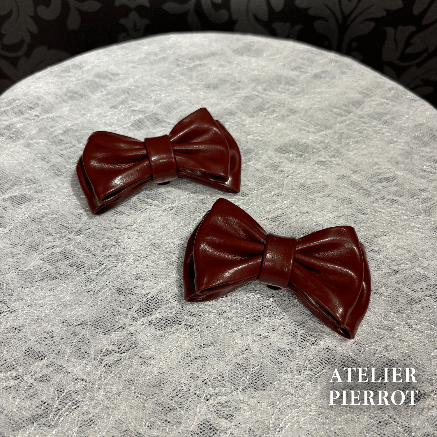 【ATELIER PIERROT】 Verzauberte Korsettpumpen weiß/bordeaux/schwarz S/m/l/xl  ★Mitte bis Ende April veröffentlicht★