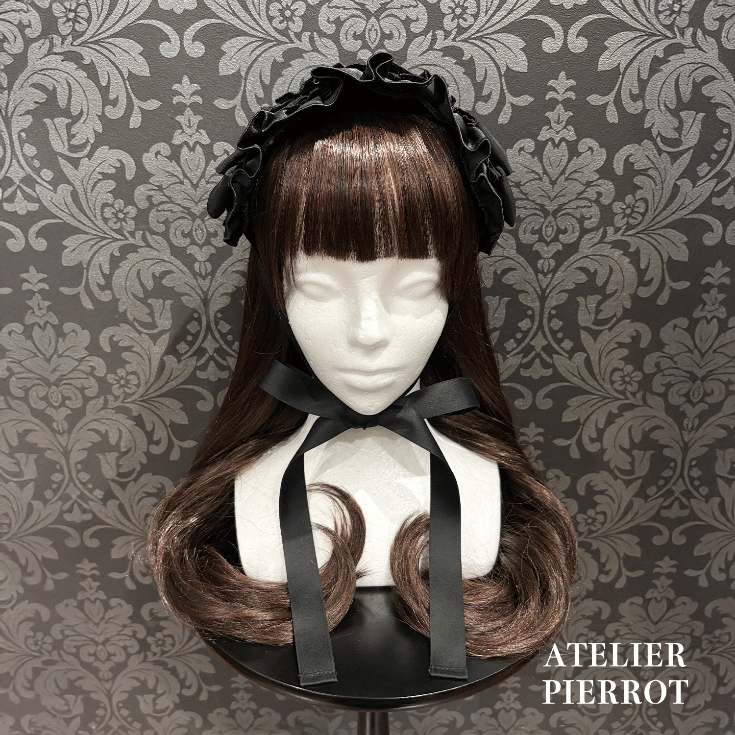 【ATELIER PIERROT】聚集了盛开的头饰白色/波尔多/海军/黑色