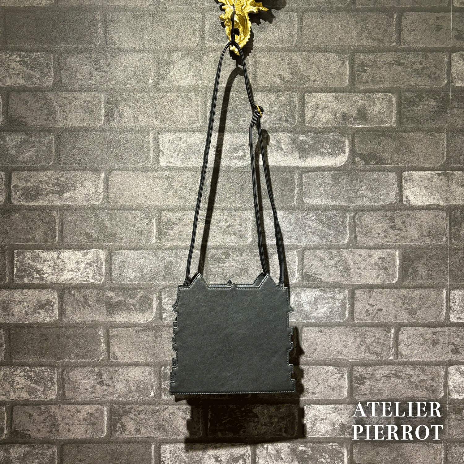 【ATELIER PIERROT】　Haunted House Pochette　ホワイト/パープル/ブラック　★11月中旬〜下旬発売★