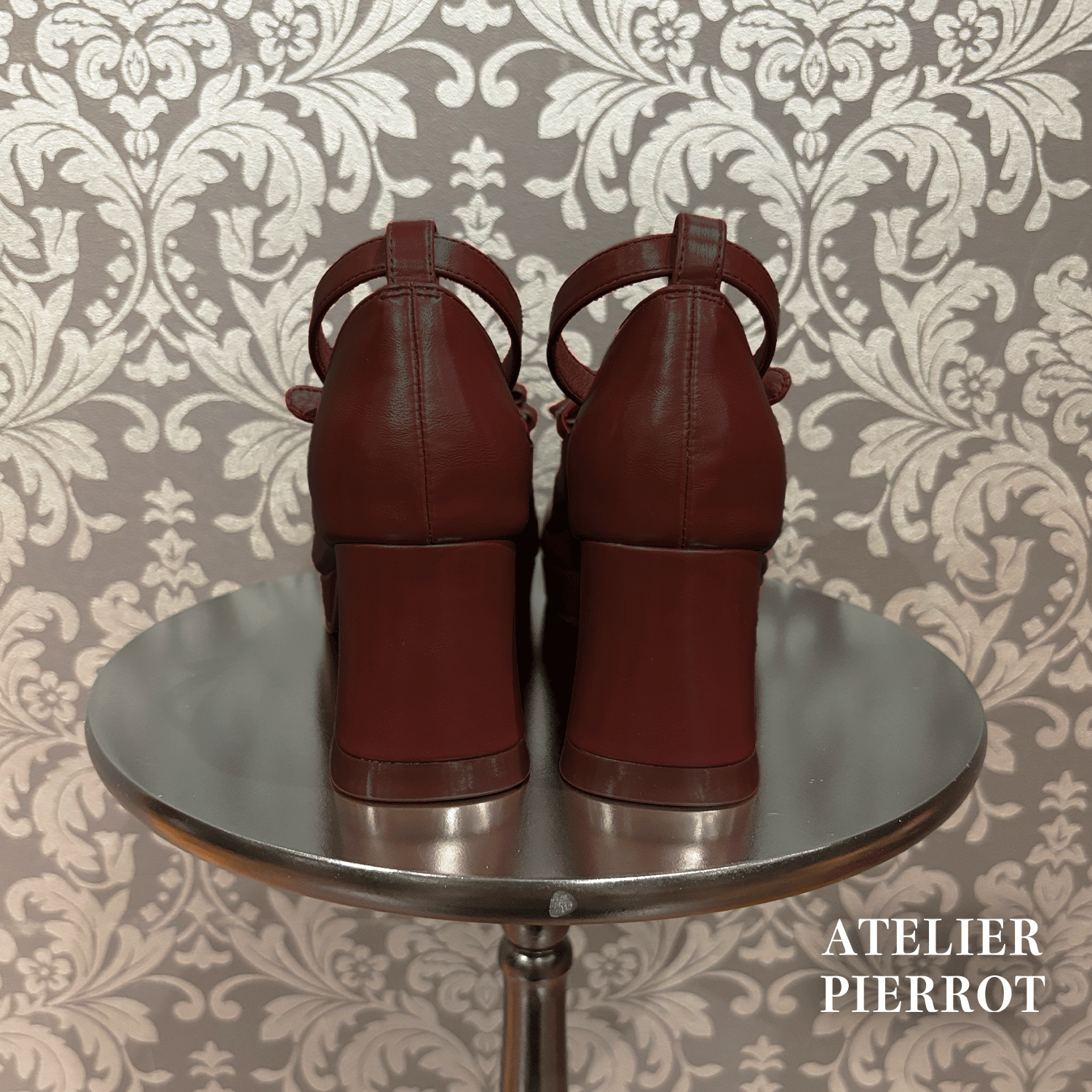 【ATELIER PIERROT】 Verzauberte Korsettpumpen weiß/bordeaux/schwarz S/m/l/xl  ★Mitte bis Ende April veröffentlicht★