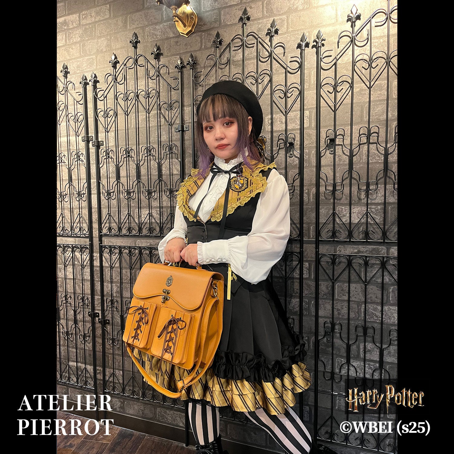 【ATELIER PIERROT] 해리포터/더블 포켓 사첼백