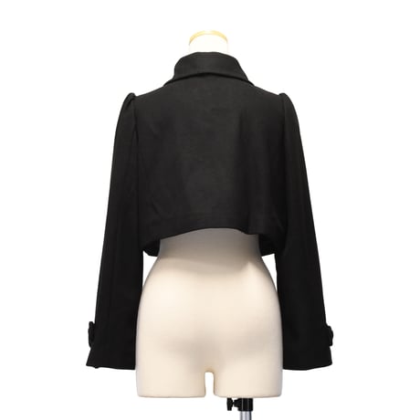 【Sheglit】シェグリット　●予約●"Gretel"ショートケープコート　ブラック　Mサイズ/Lサイズ
