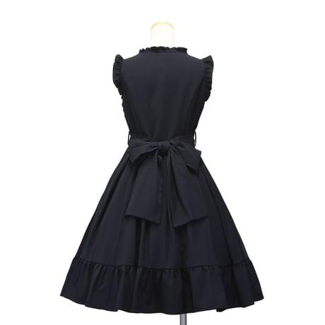 [Sheglit] Sheglit Lace Up Jumper Skirt Bordeaux/Navy/Black