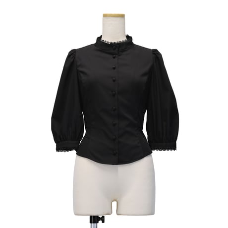 [Sheglit] Sheglit klassische Bluse Bluse Weiß/Schwarz