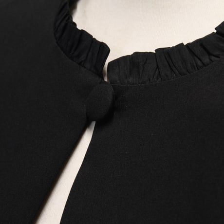[Sheglit] shegrit frill clásico bolero gris/negro