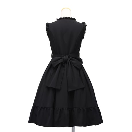 [Sheglit] Sheglit Lace Up Jumper Skirt Bordeaux/Navy/Black