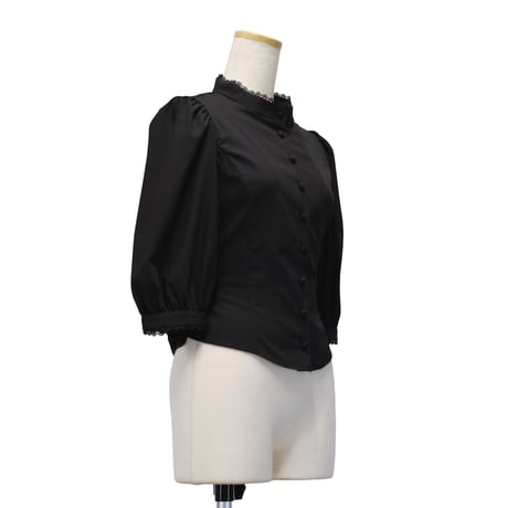 [Sheglit] Sheglit klassische Bluse Bluse Weiß/Schwarz