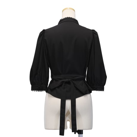 [Sheglit] Sheglit klassische Bluse Bluse Weiß/Schwarz