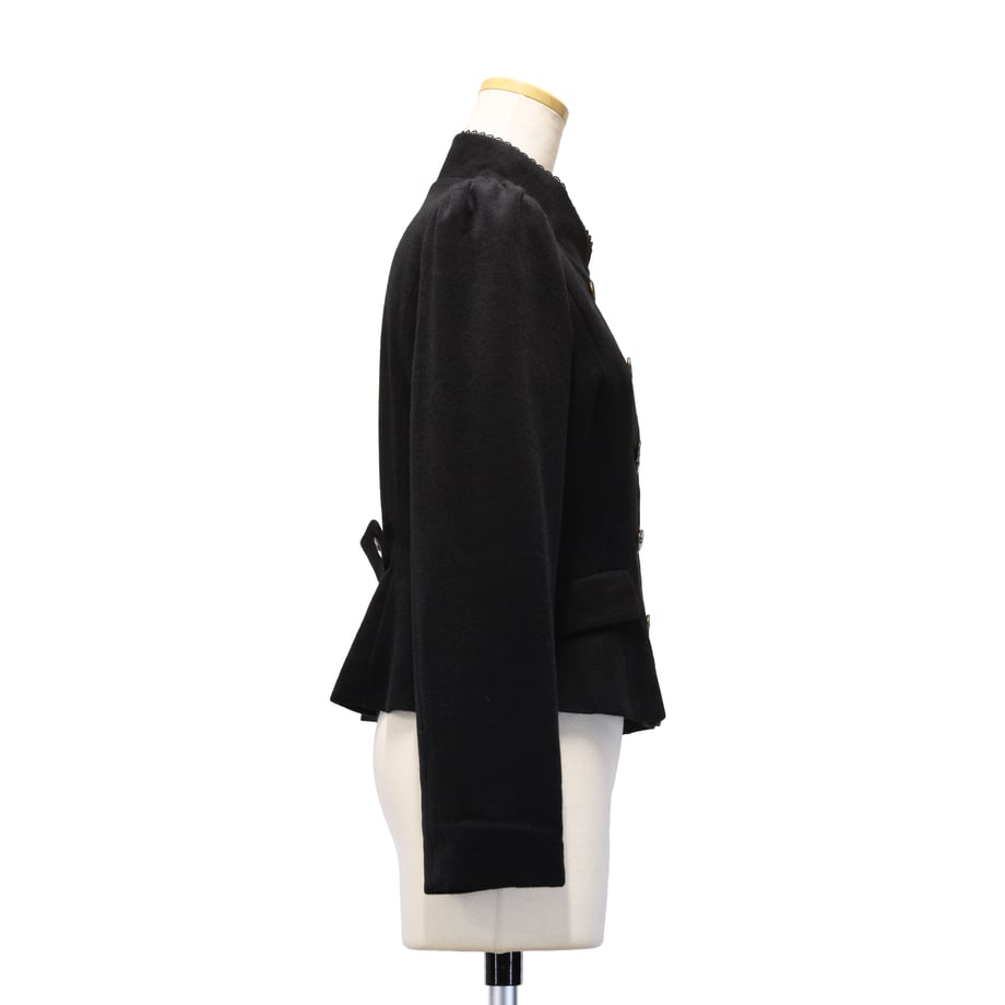 【Sheglit】シェグリット　●予約●"Royal"ショートコート　ネイビー/ブラック  Mサイズ/Lサイズ