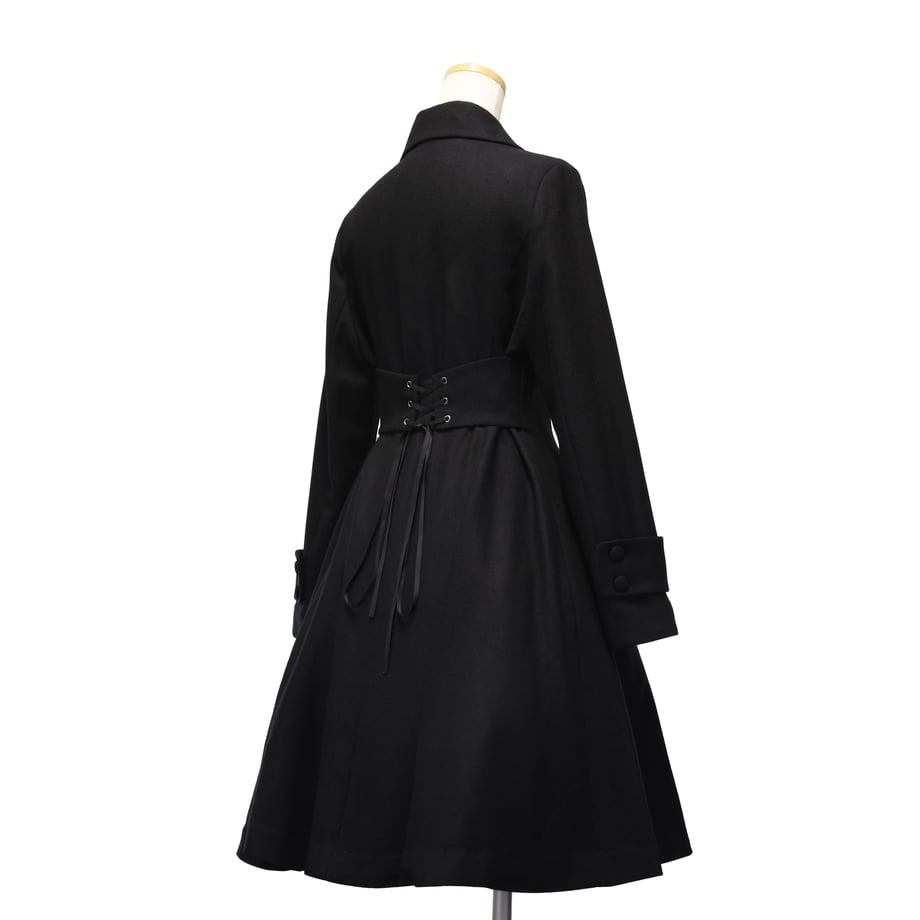 【Sheglit】シェグリット　●予約●"Alexia"クラシカルコート　ブラック