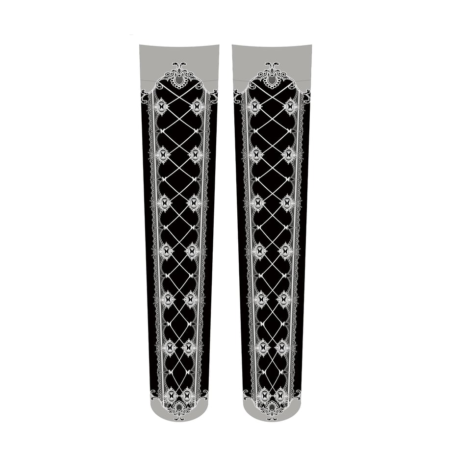 [쉐글리트] 쉐글리트 레이스업 오버니White/Black