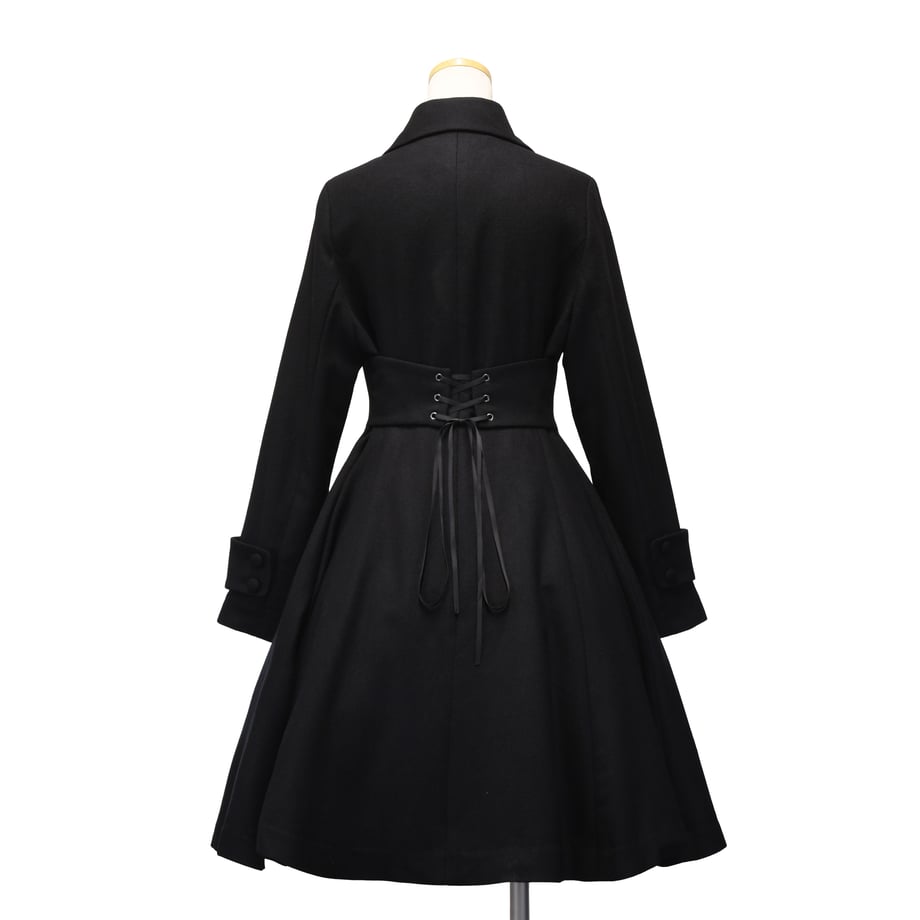 【Sheglit】シェグリット　●予約●"Alexia"クラシカルコート　ブラック