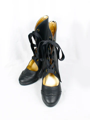 [Victorian Maiden] Victorian Maiden Victorian Short Boots Bordeaux/Dark Brown/Black 3 크기