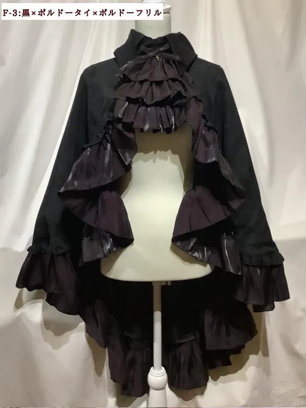 ◆Limited reservation item◆Vampire cloak with cross tie + skirt of your choice