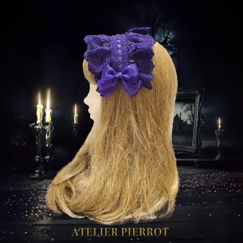 【ATELIER PIERROT】　Gothic Lattices Headdress (Clip Version)