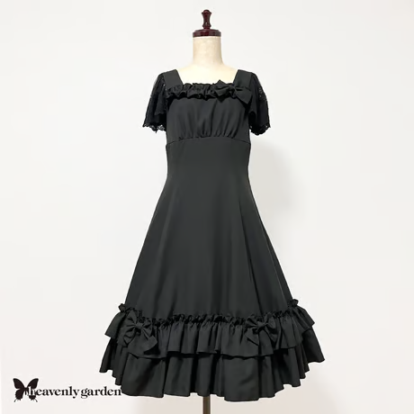 【heavenly garden 】ヘヴンリィ ガーデン　グレースプリンセスラインドレス・ブラック