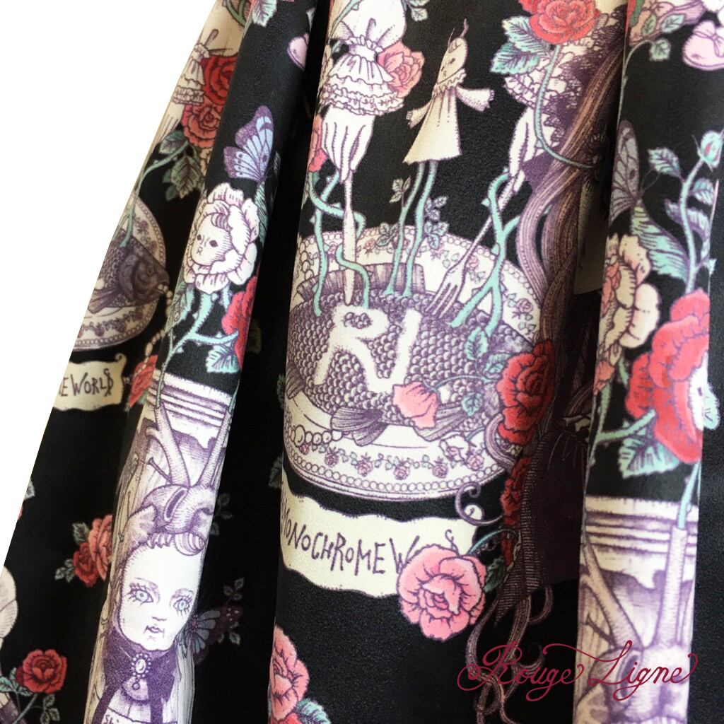 [Rouge Ligne] 성장하는 드레스Black