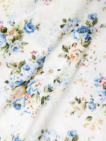[Victorian Maiden] Victorian Maiden Rococo Bouquet Jewelry Classical Doll Half Sleeve Long Dress (짧은 슬리브) Rococo Blue/Rococo Lavender Plus Size/