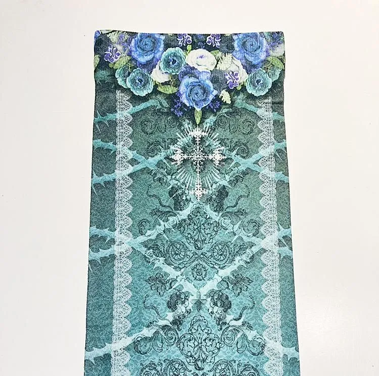 [Estrellas] Estrellas Rose of the Vow Knee High Grey / Red / Purple / Earth / Blue