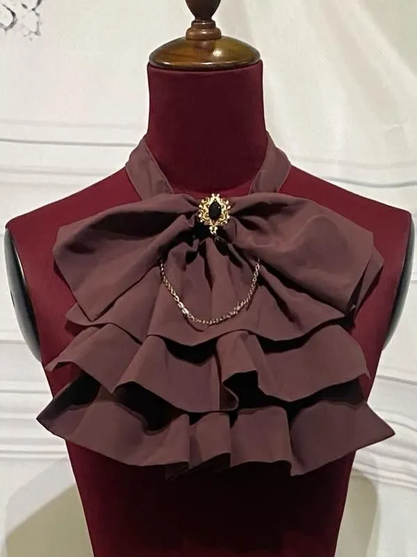 [Marmor] Gotik mit Marmorkette: Bordeaux