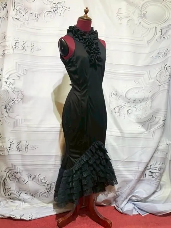 [Marble] Robe de sirène entièrement-lace en marbre One Piece: Black Treen