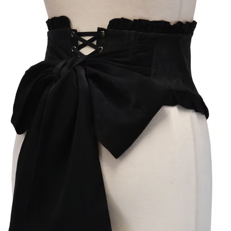 【Sheglit】シェグリット　"Del Fiore"ジャガードコルセット　ボルドー/ブラウン/ブラック