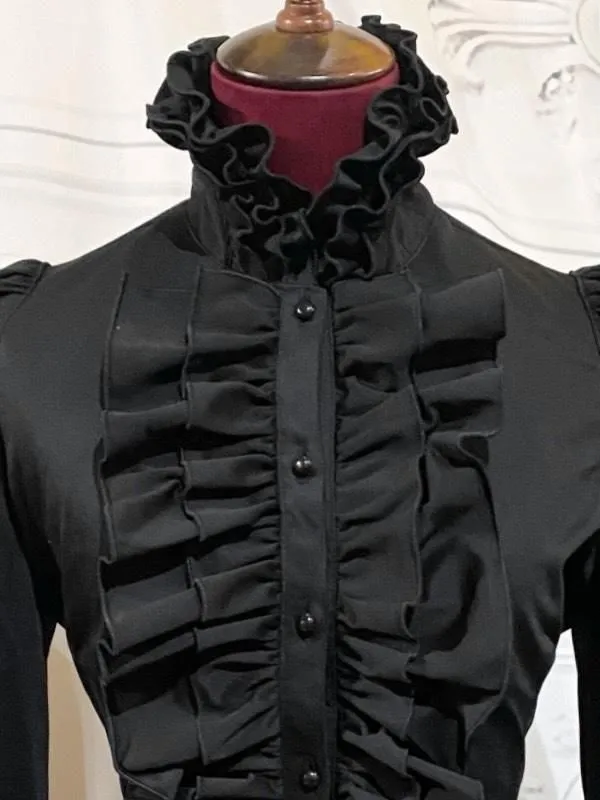 [Marmor] Marmor Antique Cameo thai Volumenfleisch ein Stück Bluse: Marine