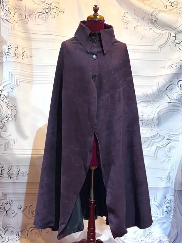 [Marble] Long cloak with Thailand: Black x Red
