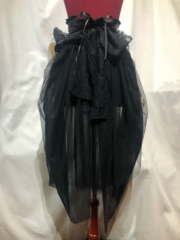 [MARBLE] 레이스업 코르셋형 벨트와 마블버슬벨트 : 블랙