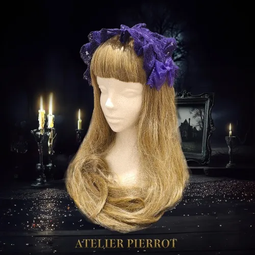 【ATELIER PIERROT】　Gothic Lattices Headdress (Clip Version)