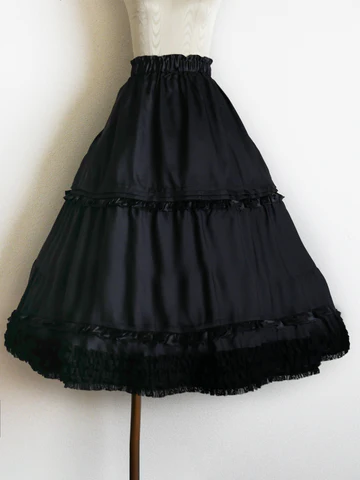 [Victorian maiden] Victorian Maiden Premiere Satin Petticoat Alazin/Cream/Prima Pink/Black ★Order period until November 24th★