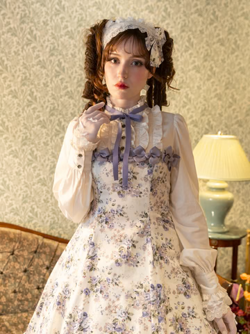 【Victorian maiden】ヴィクトリアンメイデン　★ご予約受付中★ ロココブーケメニーリボンドールドレス