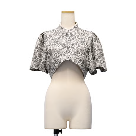 [Sheglit] Sheglit "Royal" JQ cape sleeve jacket