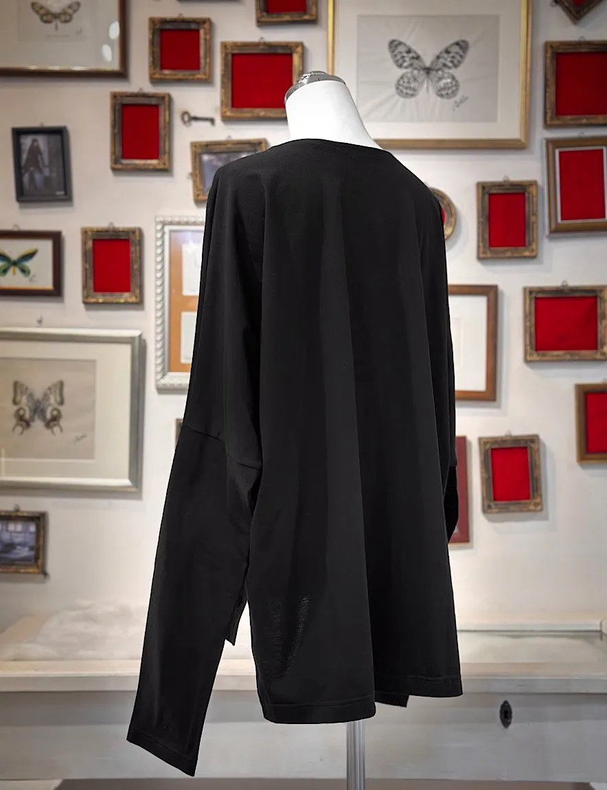 【Na+H】エヌエープラスエイチ　prayerフリルドルマンカットソー