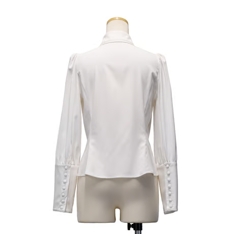 [Sheglit] Sheglit "Royal" Classical BlouseWhite/Black