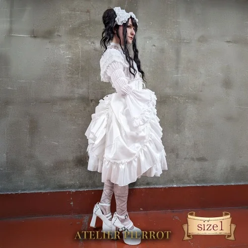 【ATELIER PIERROT]童话蕾丝紧身胸衣裙尺寸１