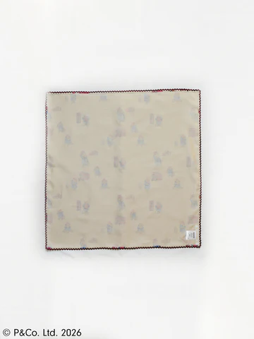 【Victorian maiden】ヴィクトリアンメイデン　Paddington™ スカーフ　ホワイト/ベージュ