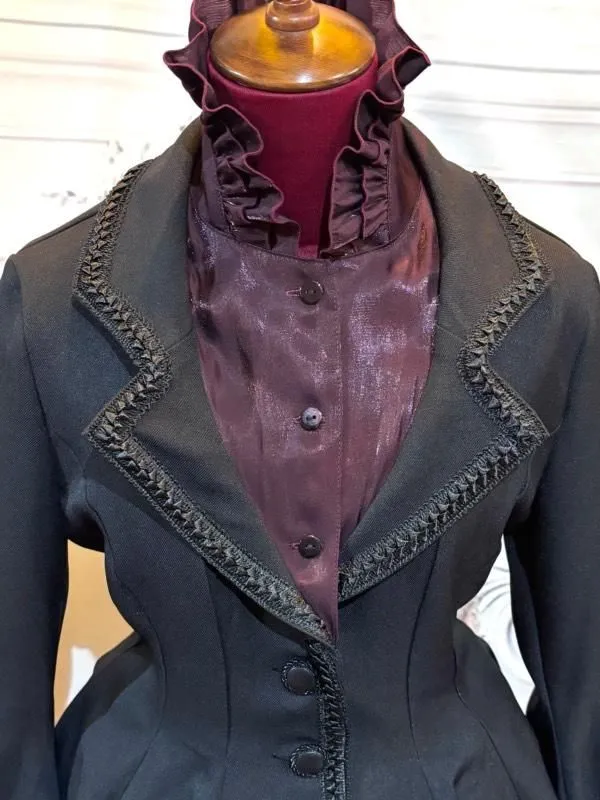 [Marble] Marble Volume with Thai Wind Jacket with Thai: Black ◆ L -LL Size ◆