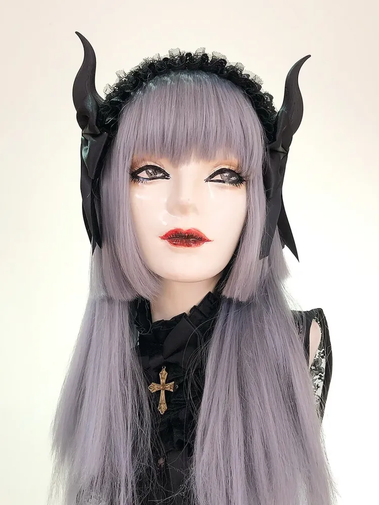 [Estrellas] Estrellas Devilhorn头裙/黑色X白色