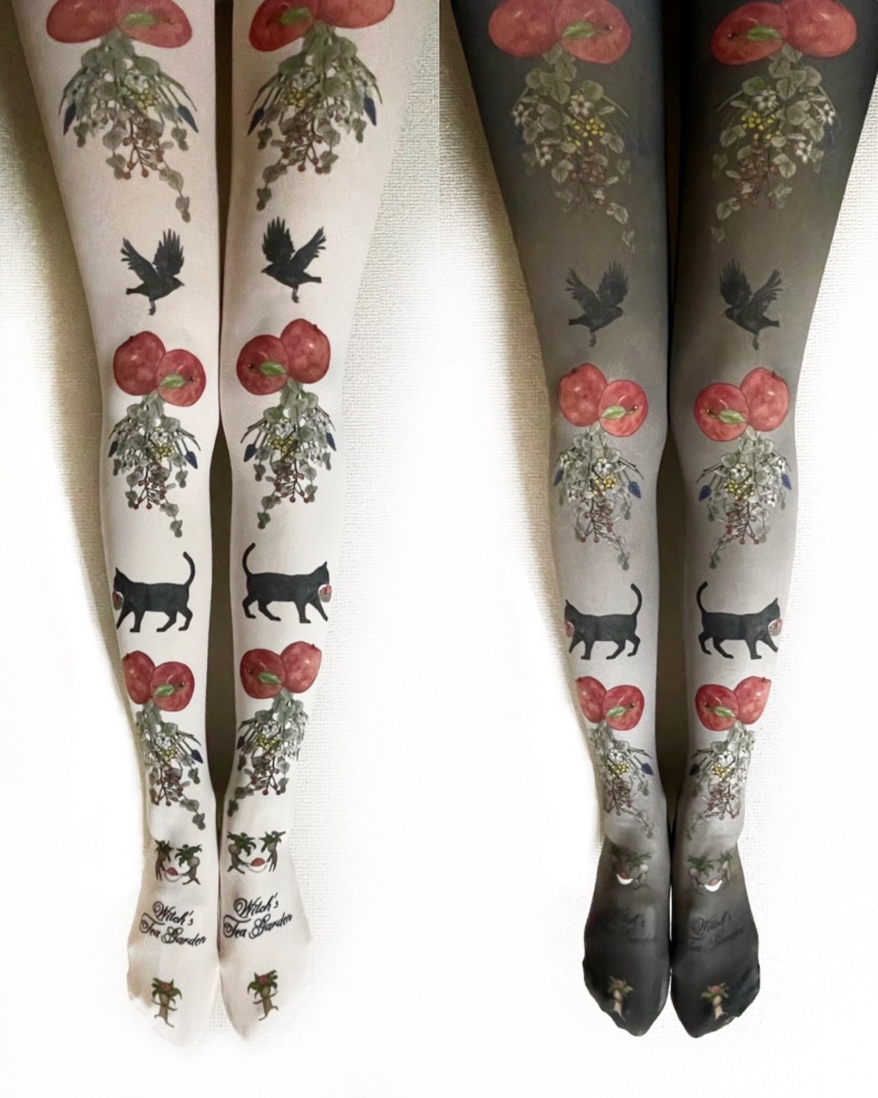 【Morun×Muuna Stoik】モランムーナストイック　魔女の庭〜りんごフェア〜タイツ