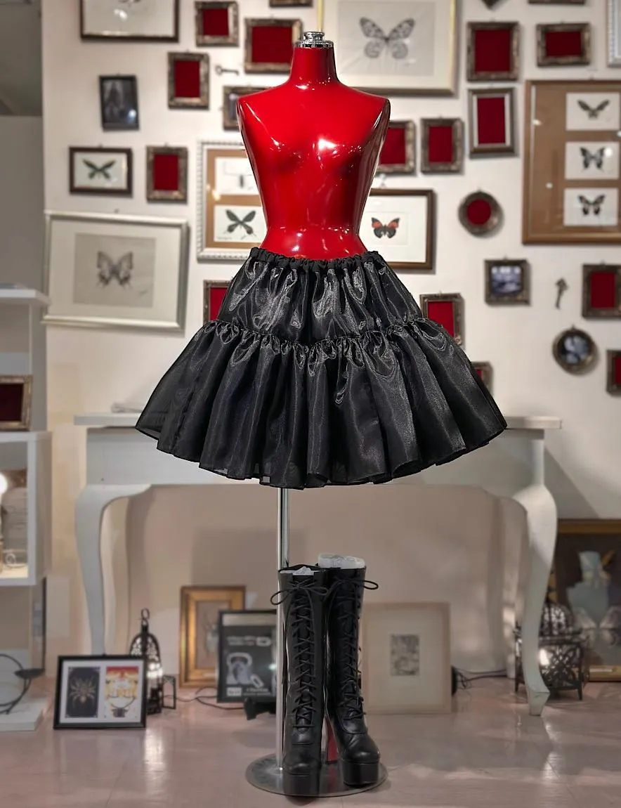 [Na+H] NA Plus H ephemeral pannies skirt (medium/black)